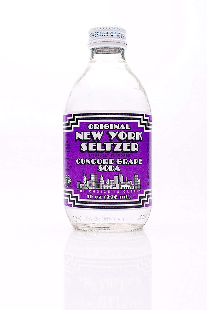 Original New York Seltzer Concord Grape 10oz (BEST BY: 2023)