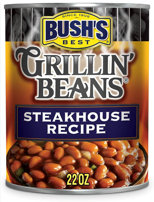 Bush's Steakhouse Grillin' Beans 22oz (BEST BY: APR 2026)
