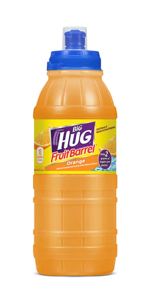 Big Hug Fruit Barrels Orange Drink 16oz