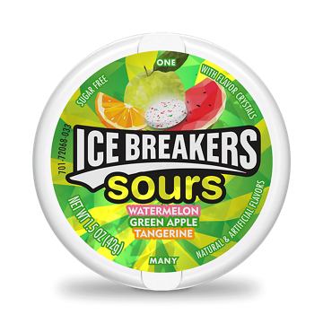Ice Breakers Sour Fruit Mints 1.5oz