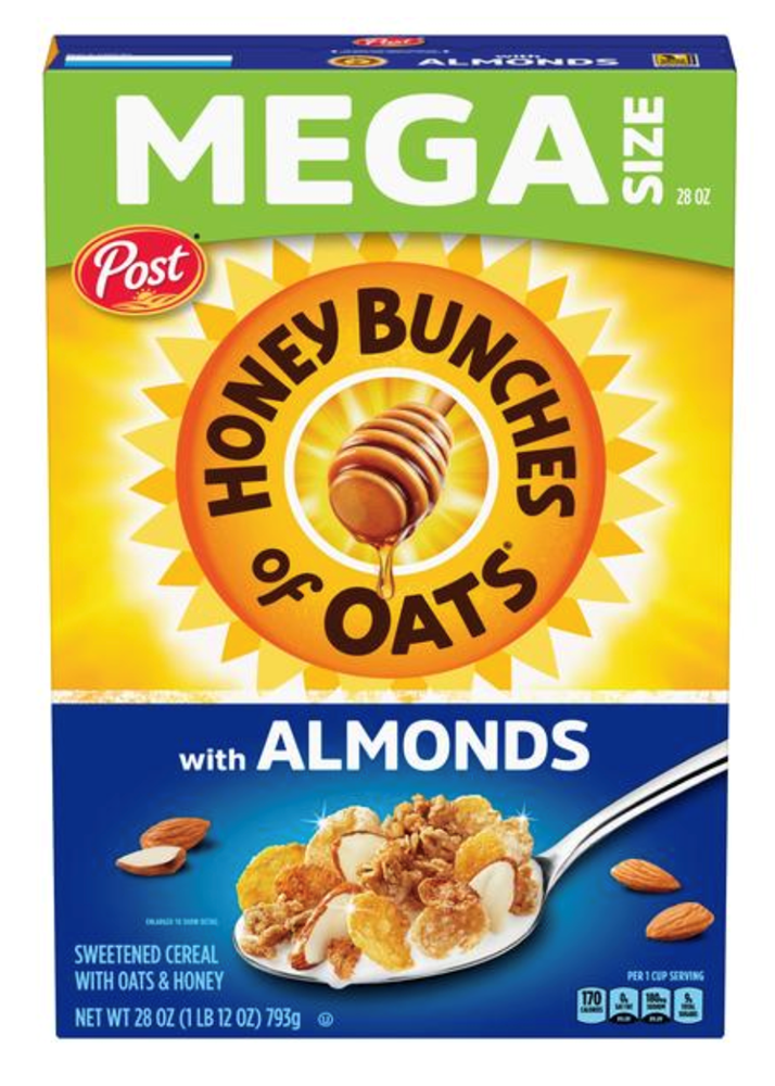 Honey Bunches of Oats with Almonds Mega Size 28oz