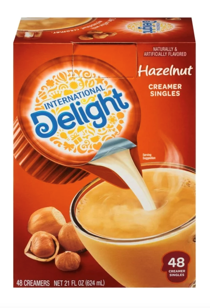 International Delight Hazelnut Creamer 48ct (BEST BY: AUGUST 2024)