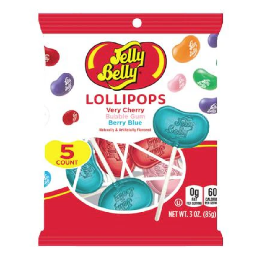 Jelly Belly Lollipops Bag 3oz