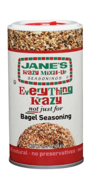Jane's Everything Krazy Bagel Seasoning 2.75oz
