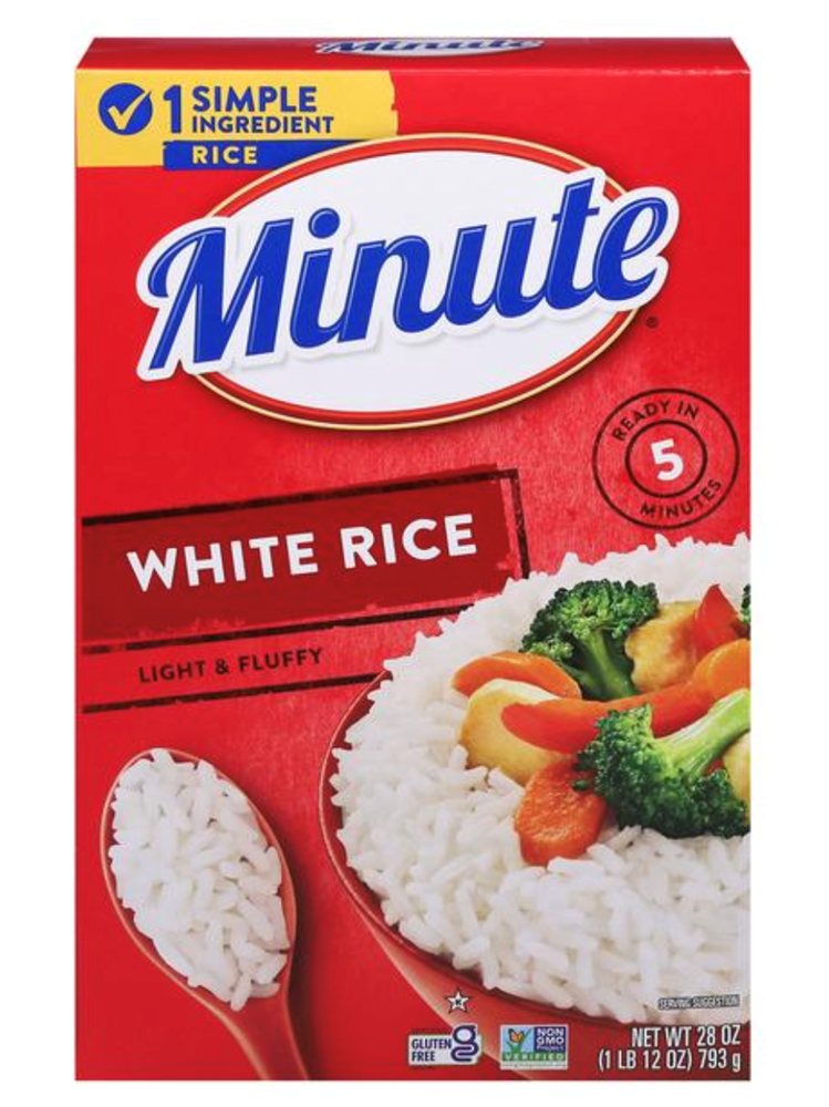Minute Instant White Rice 28oz ( BBD MARCH 2026)