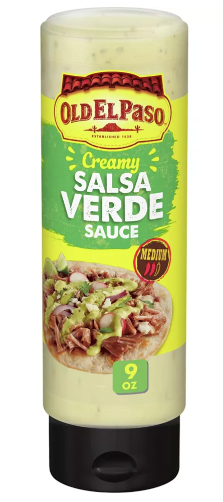 Old El Paso Creamy Salsa Verde Sauce 9oz (BEST BY: MARCH 25)