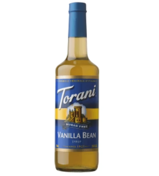 Torani Sugar Free Vanilla Bean [PLASTIC BOTTLE] 25.4oz
