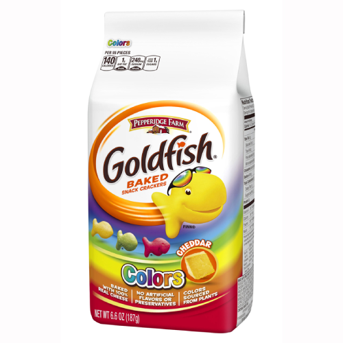 Goldfish Colors Baked Snack Crackers 6.6oz (BEST BY: JUN '26)