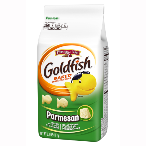 Goldfish Parmesan Baked Snack Crackers 6.6oz (BEST BUY: 19/04/2026)