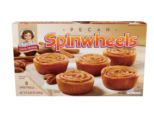 Little Debbie's Pecan Spinwheels 8ct (BEST BY: MAR 25)