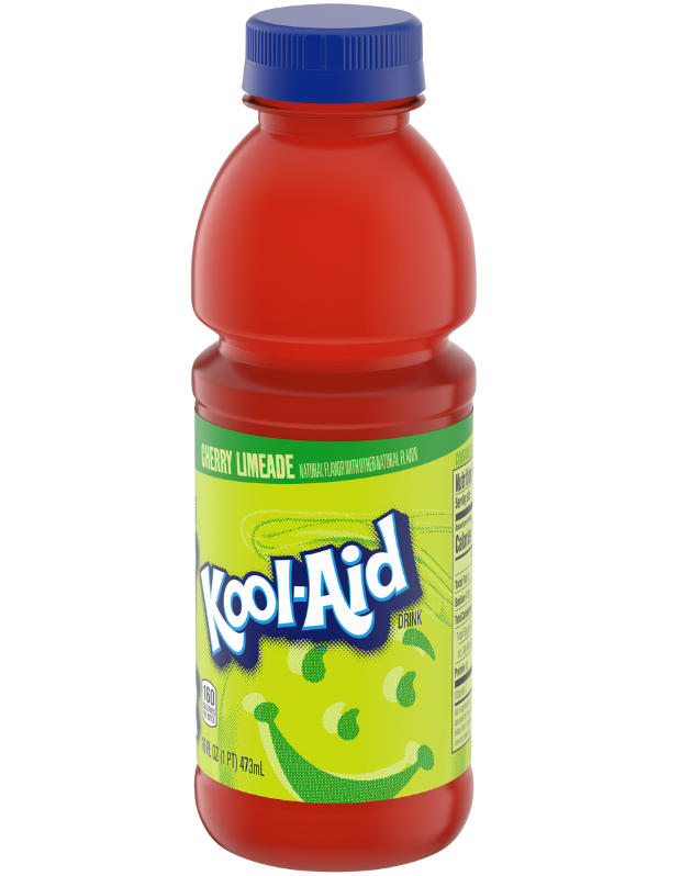 Kool Aid Cherry Limeade Drink 16oz (BEST BY: MAR 2026)