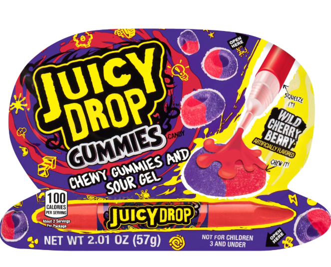 Juicy Drops Gummies Assorted Flavours 2oz