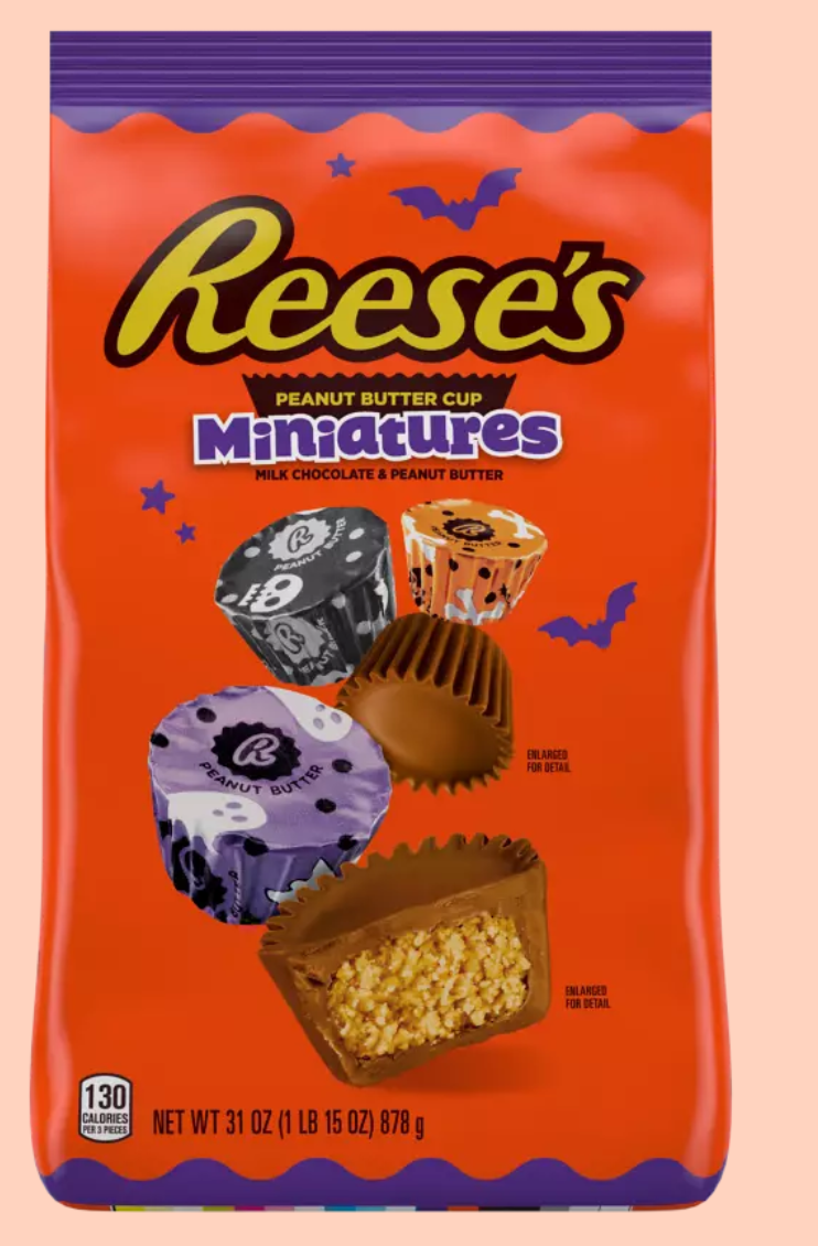 Reese's Mini Peanut Butter Cup Halloween 31oz (best by: end of june 2026)