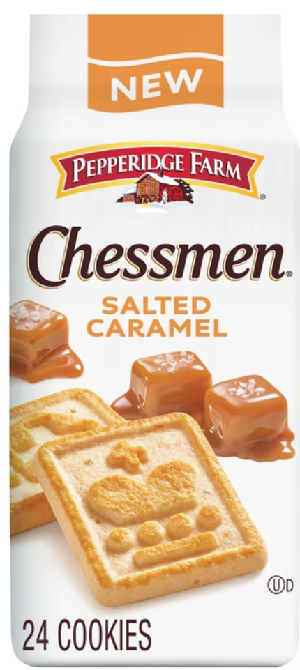 Pepperidge farm Chessman Salted Caramel 206g (BEST BY: MAY '26)
