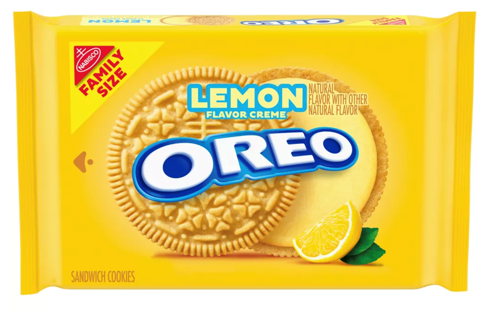 Oreo Lemon Creme Sandwich Cookies 18.71oz