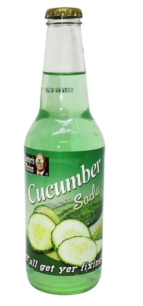 Rocket Fizz Cucumber Soda 12oz