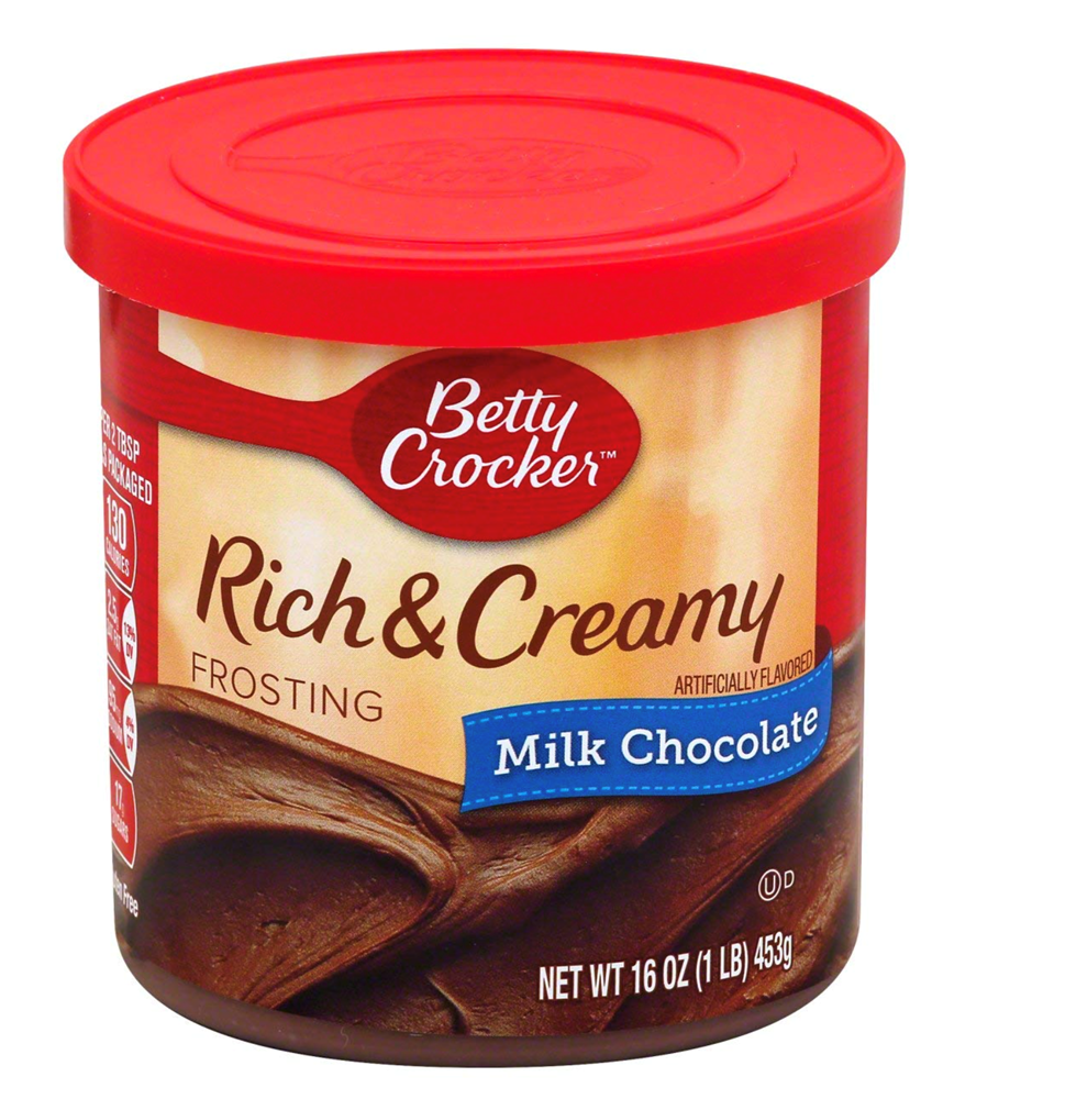 Betty Crocker Rich & Creamy Chocolate Frosting 16oz (BEST BY: JAN 26)