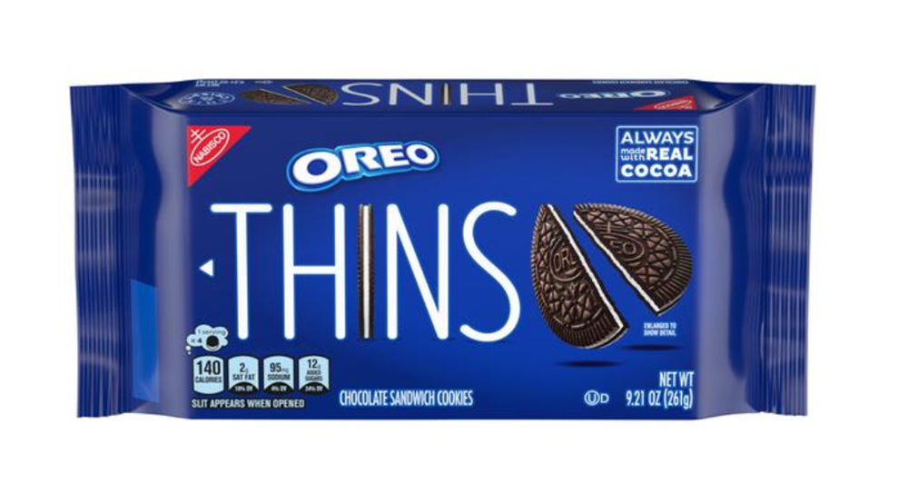 Oreo Thins 9.21oz (BEST BY: JAN 25)