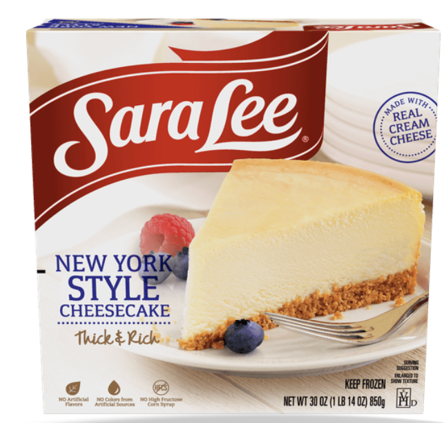Sara Lee New York Style Cheesecake 30oz (BEST BY: DEC 25)