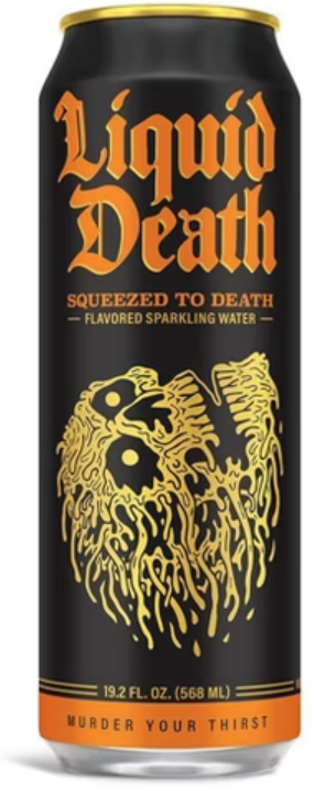 Liquid Death Squeezed To Death Can 19.2oz