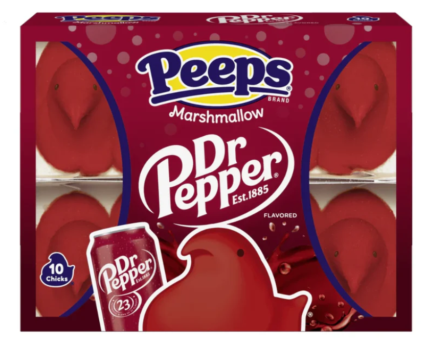 Peeps Dr Pepper Marshmallow Chicks 10ct
