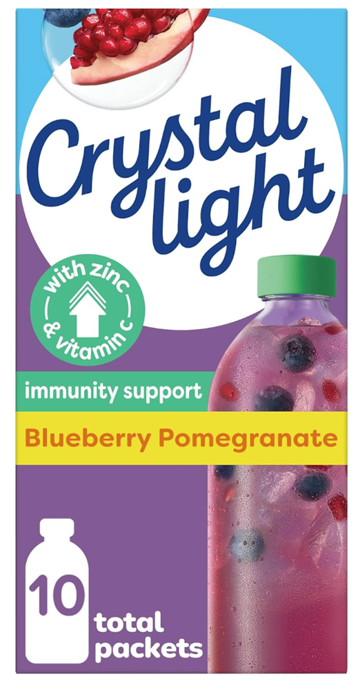 Crystal Light Blueberry Pomegranate Immunity 10ct