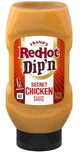 Frank's Red Hot Dip'n Secret Chicken Sauce 12oz (best by: jun 2025)