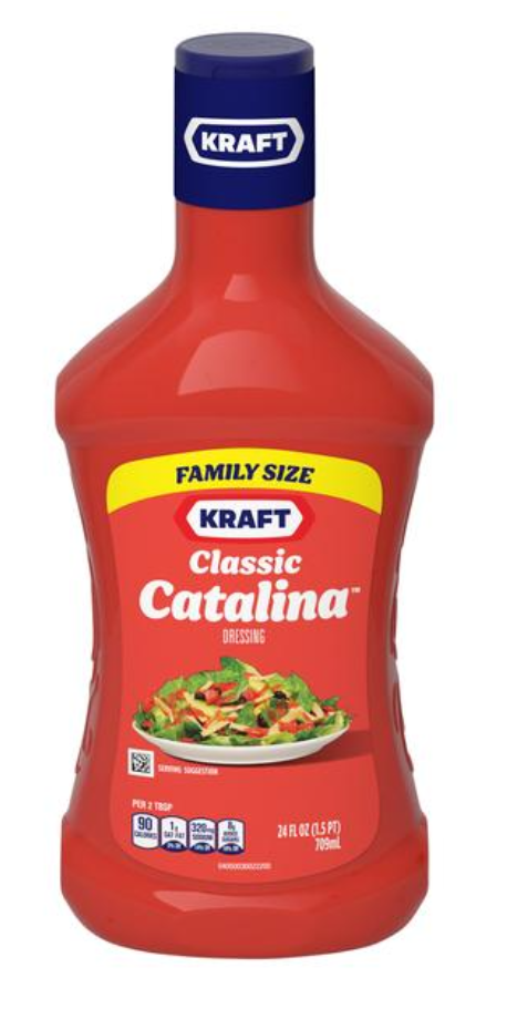 Kraft Classic Catalina Dressing 24oz (BEST BY: 06AUG2025)