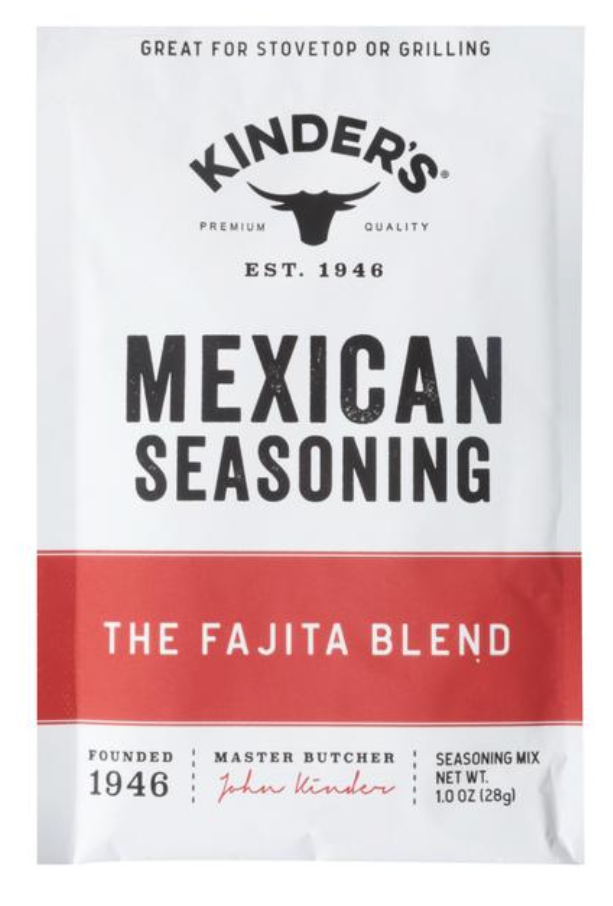 Kinder's Mexican Fajita Seasoning Blend 1oz