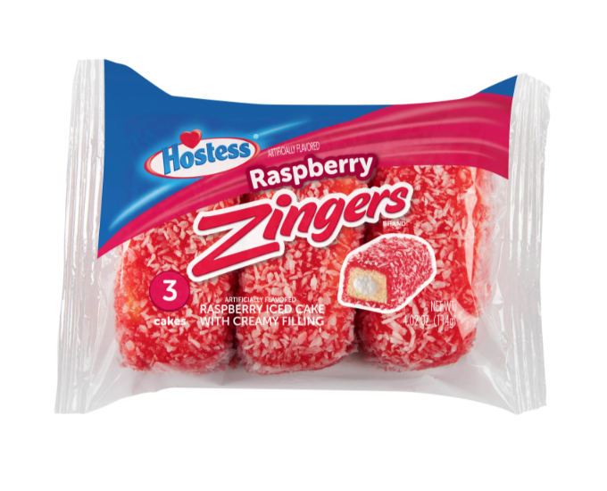 Hostess Raspberry Zingers 3 Pack