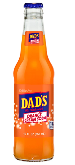 Dad's Old Fashioned Orange Cream Soda 12oz