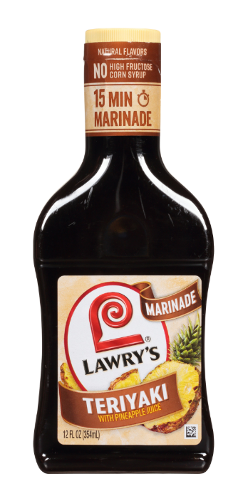 Lawry's Teriyaki With Pineapple Juice Marinade 12oz