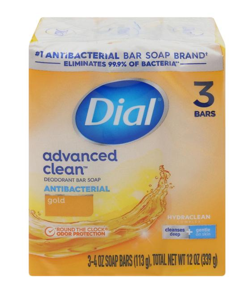 Dial Advanced Clean Antibacterial Soap 3 Pack