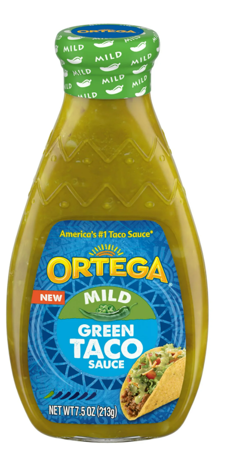 Ortega Mild Green Taco Sauce 7.5oz