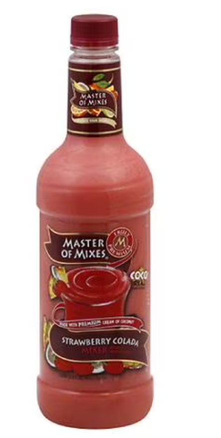Master of Mixes Strawberry Pina Colada 33oz
