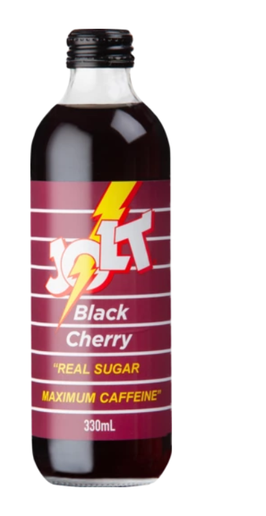 Jolt High Caffeine Black Cherry Soda 330ml