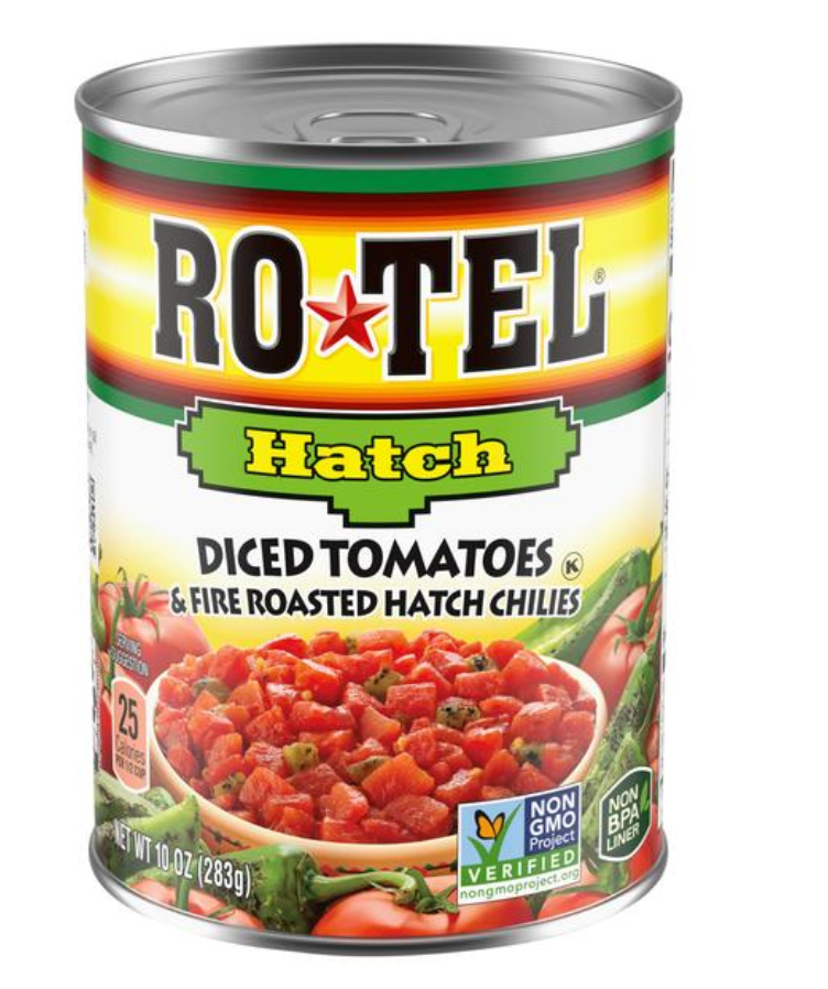 Rotel Diced Hatch Diced Tomatoes & Fire Roasted Hatch Chilies 10oz