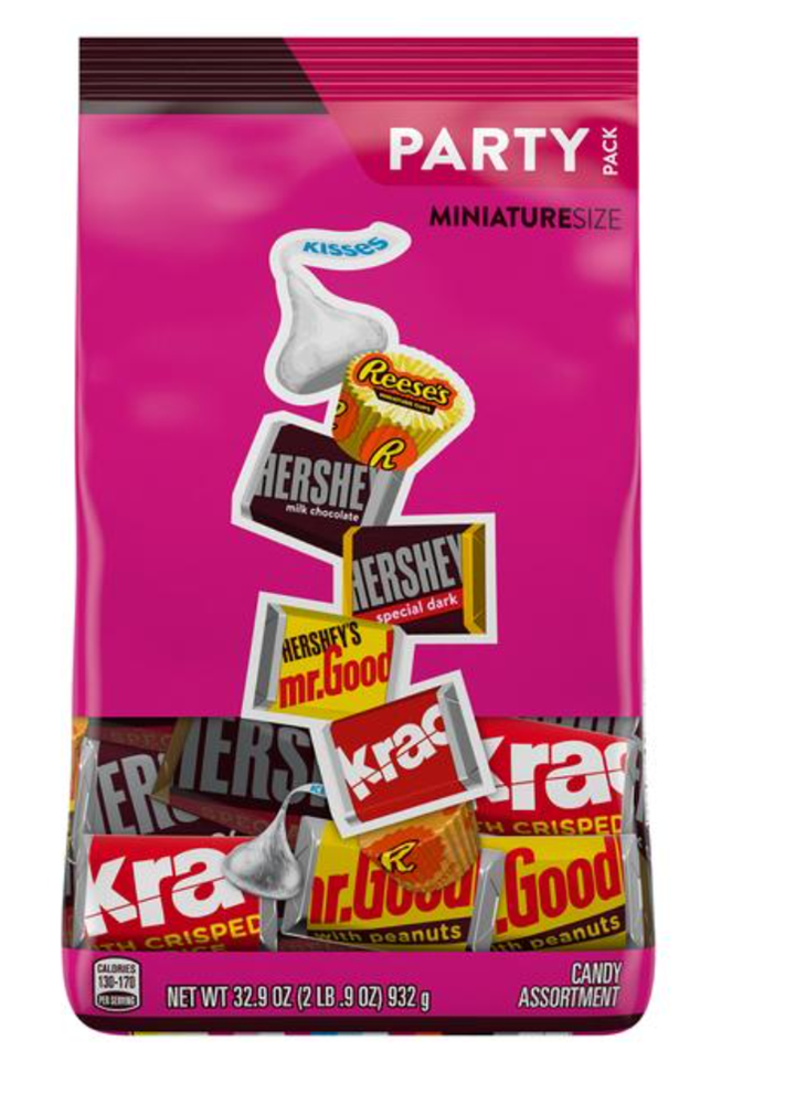 Hershey's Party Pack Mix Miniature Size 32.9oz (BEST BY: MAY '26)