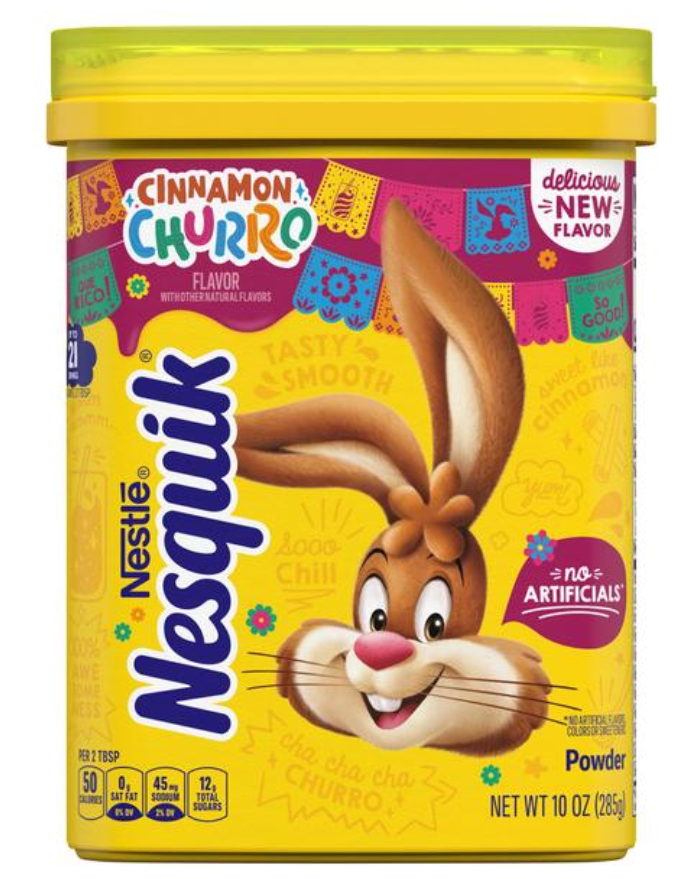 Nestle Nesquik Cinnamon Churro Powder 10oz
