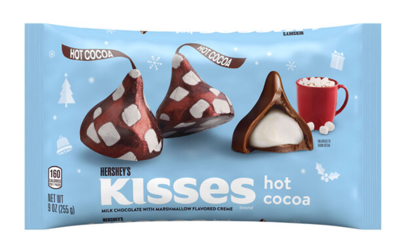 Hershey's Xmas Kisses Hot Cocoa Milk Chocolate 9oz