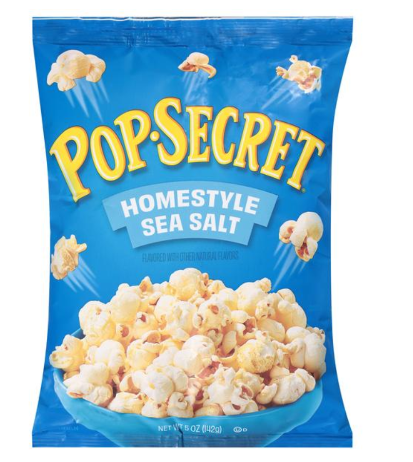 Pop Secret Homestyle Sea Salt Popcorn 5oz (BEST BEFORE JAN '26)