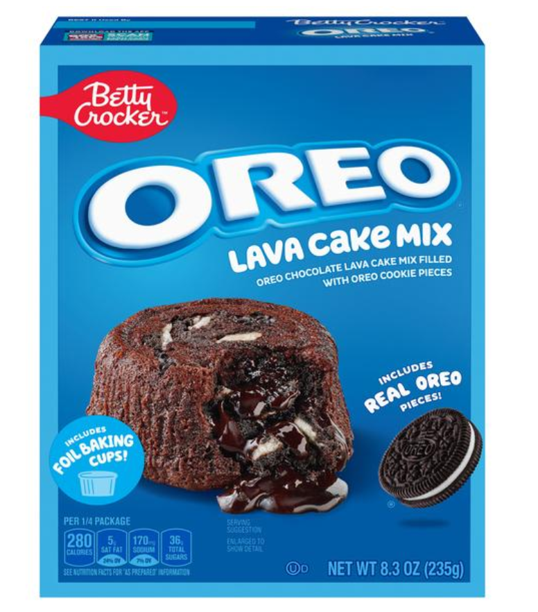 Betty Crocker Oreo Lava Cake Mix 8.3oz