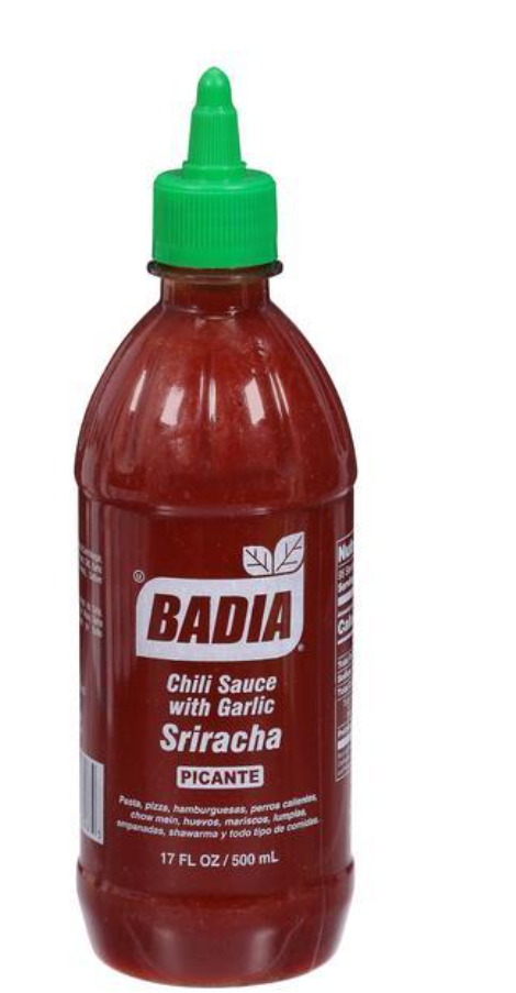 Badia Sriracha Chili Sauce 17oz