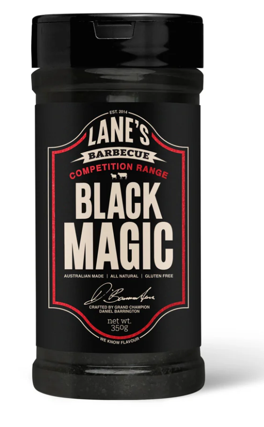 Lane's Black Magic BBQ Rub & Seasoning 12oz