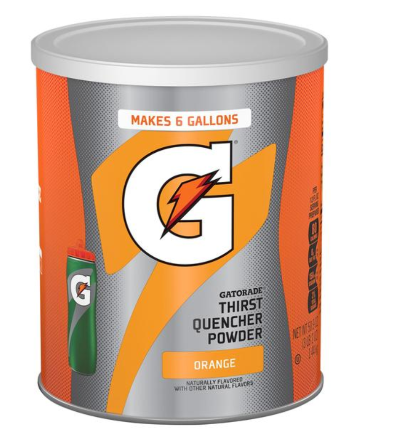 Gatorade Thirst Quencher Orange Flavor, Powdered Energy Drink Mix  50oz