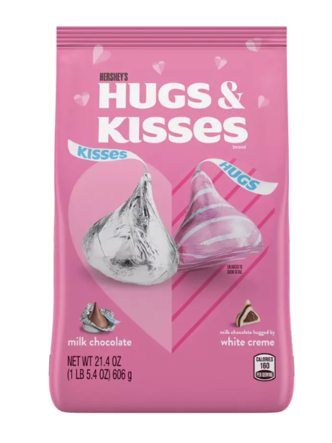 Hershey Hugs & Kisses Valentine's Assortment 21.4oz