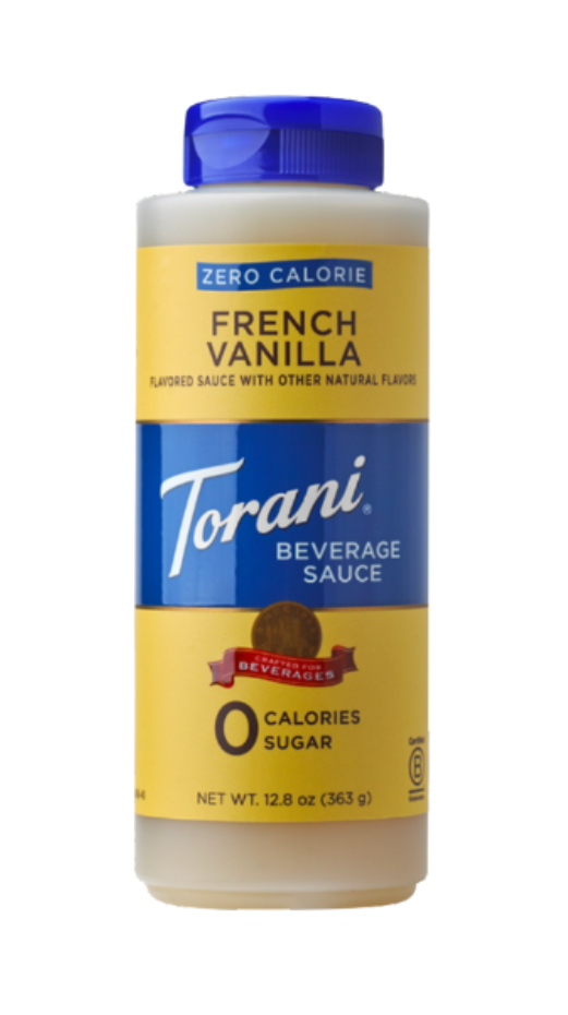 Torani Zero Calorie CHOCOLATE Beverage Sauce 12.8oz