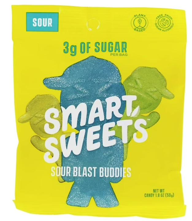 SmartSweets Sour Blast Buddies Gummy Candy 1.8oz