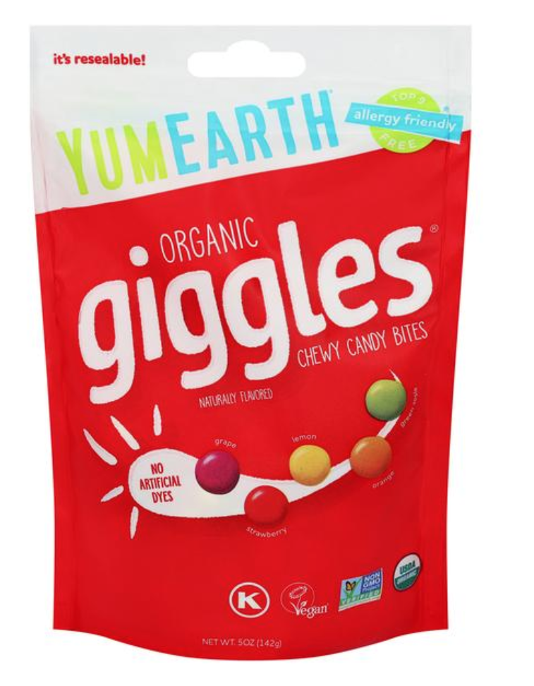 YumEarth Organic giggles Chewy Candy Bites 5oz
