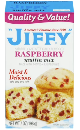 Jiffy Raspberry Muffin Mix 7oz